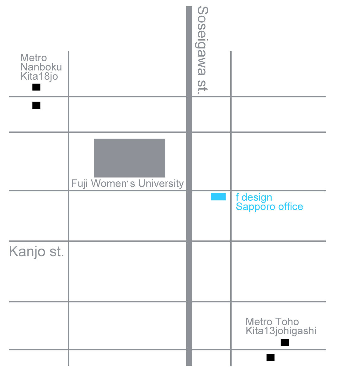 GtfUC sapporo map